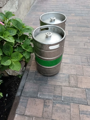 Vand 2 butoaie , 50 l , otel inoxidabil - imagine 3