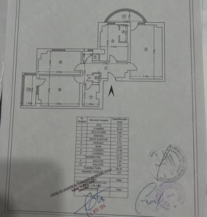 Apartament 3 camere decomandat strada Traian