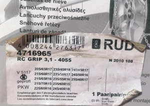 Lanțuri zăpadă și noroi Rud