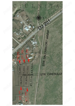 Teren Intravilan comuna Ciulnita - jud. Ialomita - imagine 2