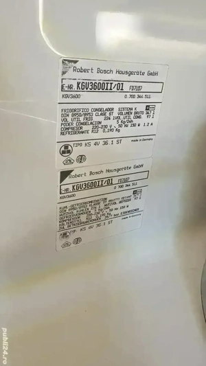 Frigider Bosch   combina frigorifică  - imagine 2