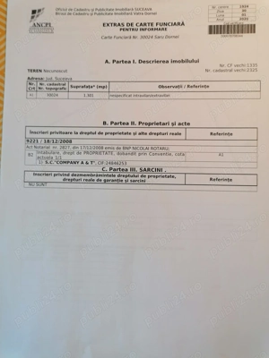 Vand teren intravilan (curti constructii) in Vatra Dornei 