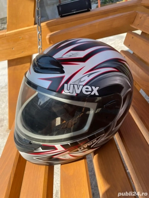 Vand casca moto UVEX