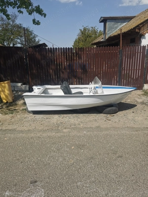 Barca fibra 3.5 m adusă acum Germania 