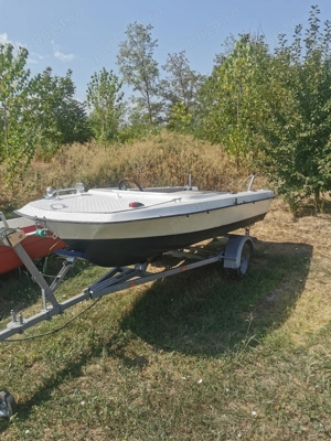 Barca fibra 4.1 m adusă acum Germania 