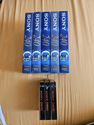Casete VHS si audio SONY - imagine 3