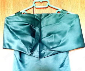 Rochie lungă de ocazie   verde smarald | Mărimea 40