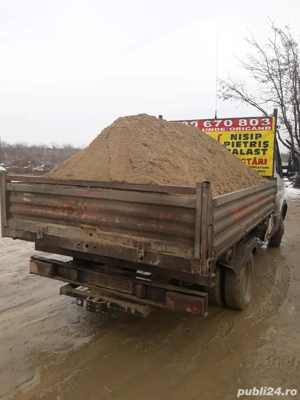 transport nisip balast pietris(bragadiru,clinceni,domnesti)