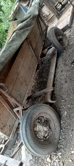 Căruță in stare de funcționare 