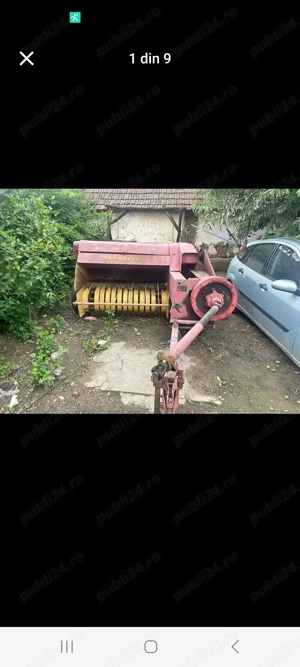 Vând sau schimb presa de balotat 