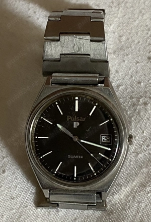 Ceas Pulsar Quartz Original cu dată - imagine 2