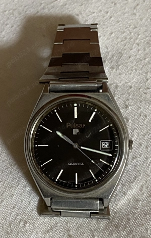 Ceas Pulsar Quartz Original cu dată - imagine 4