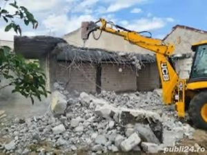 demolari,excavari,transport moloz 