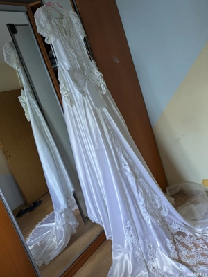 Rochie Mireasa Michelangelo  - imagine 2