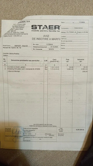 Dulap dresing foarte mare, aproape nou, de la Staer