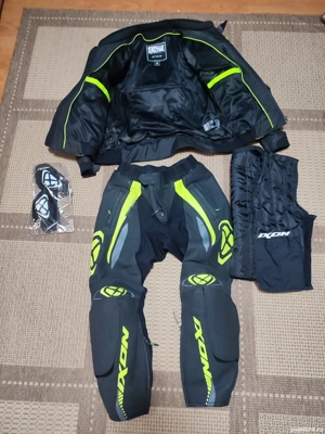 vind costum moto piele ixon - imagine 2