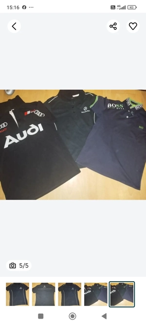 Tricouri  bumbac Audi ,Mercedes,Hugo Boss