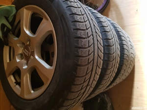 Jante aliaj audi R16 cu anvelope de iarnă  Michelin 225 55R16 - imagine 2