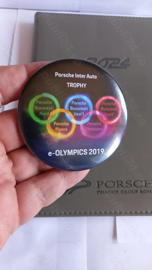 agendă PORSCHE (2024) de lux, coperți piele, nefolosită, nouă + bonus (45 - 35 lei) - imagine 10