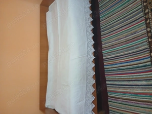 Cearceaf din pânză cu dantela - imagine 4