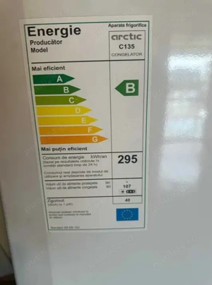 Vand congelator Arctic cu 4 sertare model C135 (107 litri) - nefolosit - imagine 2