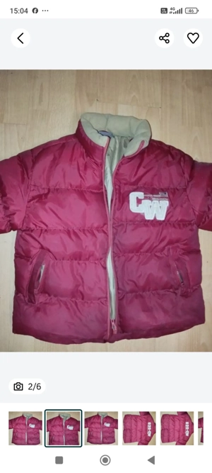 Geacă groasă pt copii ,bluză cadou 