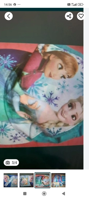 Bluze si sepci cu Elsa( Frozen) 3 buc 100 lei - imagine 2