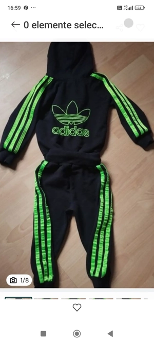 Trening nou pt copii mici ,marca Adidas  - imagine 2