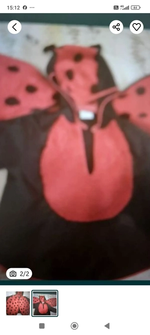 Costumatii maimută,buburuză pt copii - imagine 2