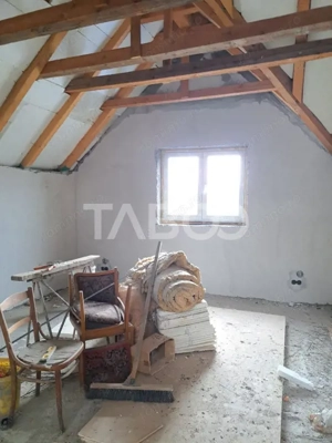 Casa de vanzare individuala cu 500 mp teren liber Sibiu Gusterita - imagine 6