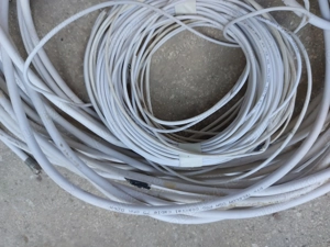 Cablu coaxial RG6 TV, internet,telefon, cablu fibra optica 9 125 g657a1 sm sx,UTP 24 awg - imagine 2