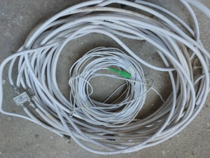 Cablu coaxial RG6 TV, internet,telefon, cablu fibra optica 9 125 g657a1 sm sx,UTP 24 awg