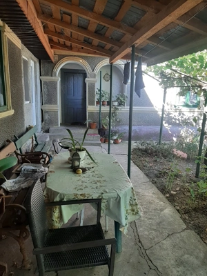 Județul Buzău com Glodeanu Siliștea sat COTORCA, casă batrineasca din cărămidă 3465m