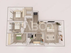 FARA COMISION! Apartament 4 camere 3 balcoane Rahovei 115 mpu etajul 1 - imagine 7