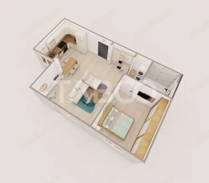 PREDARE IMEDIATA !! Apartament 2 camere zona Rahovei 60 mpu BLOC NOU - imagine 12