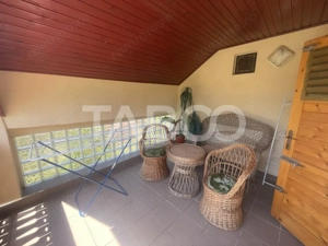 Casa individuala zona superba 6 camere teren 1030 mp garaj Vale Sibiu - imagine 18