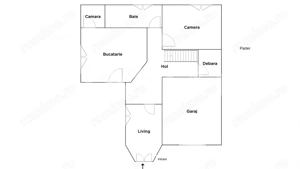 Spatiu de birouri de vanzare cu 6 camere 160 mpu Calea Dumbravii Sibiu - imagine 3