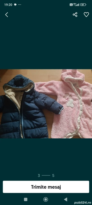 Salopete îmblănite pt bebe+ bluze