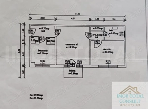 Apartament 2 camere , Gavana 2 , etaj 1