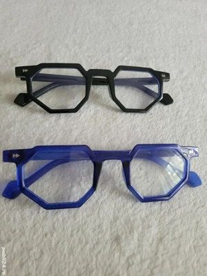 ochelari noi de vedere..deosebiti pe negru si albastru - imagine 3