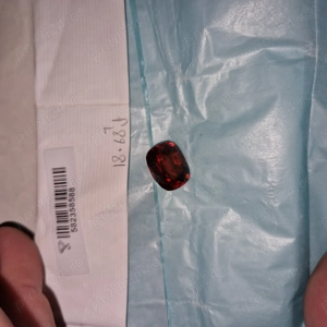 GARNAT Orange brown 18.68 carate - imagine 2