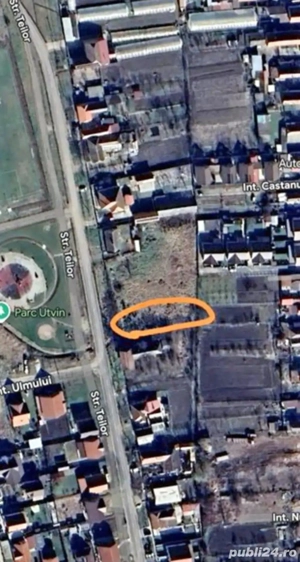 Proprietar vând teren intravilan în Utvin