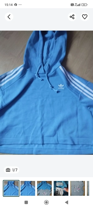 Hanorac nou Adidas pt fete  - imagine 3