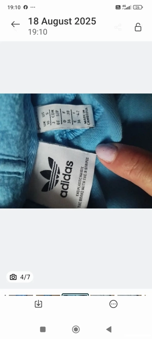 Hanorac nou Adidas pt fete  - imagine 2