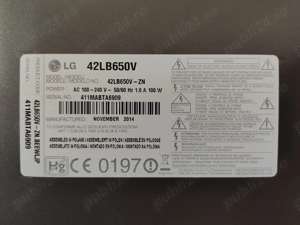 TV LG 3D Pasiv 42LB650V 120Hz 42" 107 CM Functional Dar CU PROBLEME - imagine 3