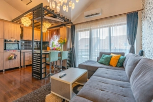 Apartament 2 Camere de Vânzare, Mobilat și Utilat, Sânpetru - imagine 2