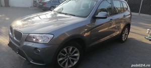 Vand BMW X3 XDrive 2.0D 184 CP, Luxe edition, blue performance  - imagine 4