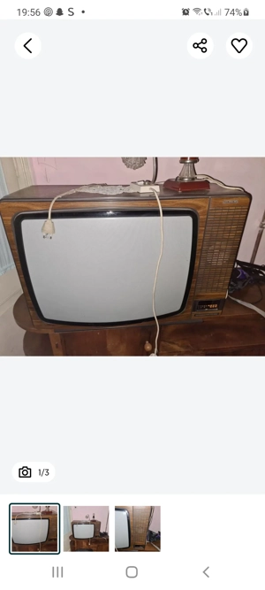 vând televizor in stare de funcționare pentru colectionari