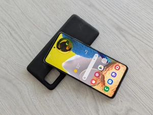 SAMSUNG A51 versiunea 5G A516 128GB memorie 6Gb + Folie + Husa + Cablu incarcare - imagine 5