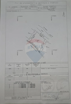 Teren 309mp Focsani / Bulevardul Brailei - imagine 4 Teren 309mp Focsani / Bulevardul Brailei - imagine 4